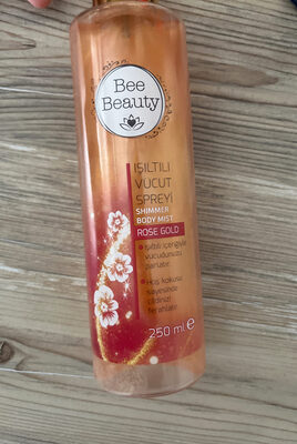 Bee Beauty Rose Gold Işıltılı Vücut Spreyi