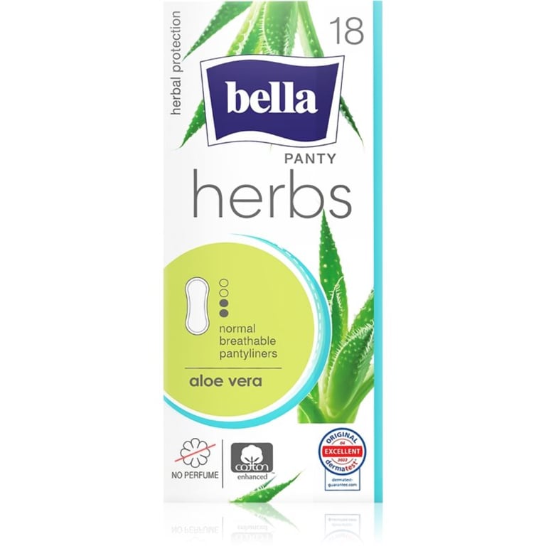 BELLA Herbs Aloe Vera Slipeinlagen Nicht 18 St.