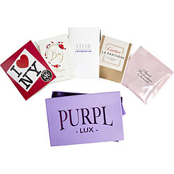 Bond No. Purpl Lux Subscription Box 9 I LOVE NY $VIVID $AGENT PROVOCATEUR EAU EMOTIONNELLE $CARTIER LA PANTHERE LEGERE $LOLITA LEMPICKA SI LOLITA