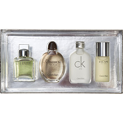 Calvin Klein Variety 4 PIECE VARIETY WITH ETERNITY & OBSESSION & ONE & ESCAPE AND ALL ARE MINIS