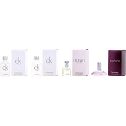 Calvin Klein Variety 4 PIECE VARIETY WITH ONE EDT X 2 & ETERNITY & EUPHORIA EDP AND ALL ARE MINIS