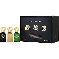 Clive Christian Variety by Clive Christian ORIGINAL COLLECTION CLIVE CHRISTIAN 1872 & CLIVE CHRISTIAN NO 1 & CLIVE CHRISTIAN X ALL ARE