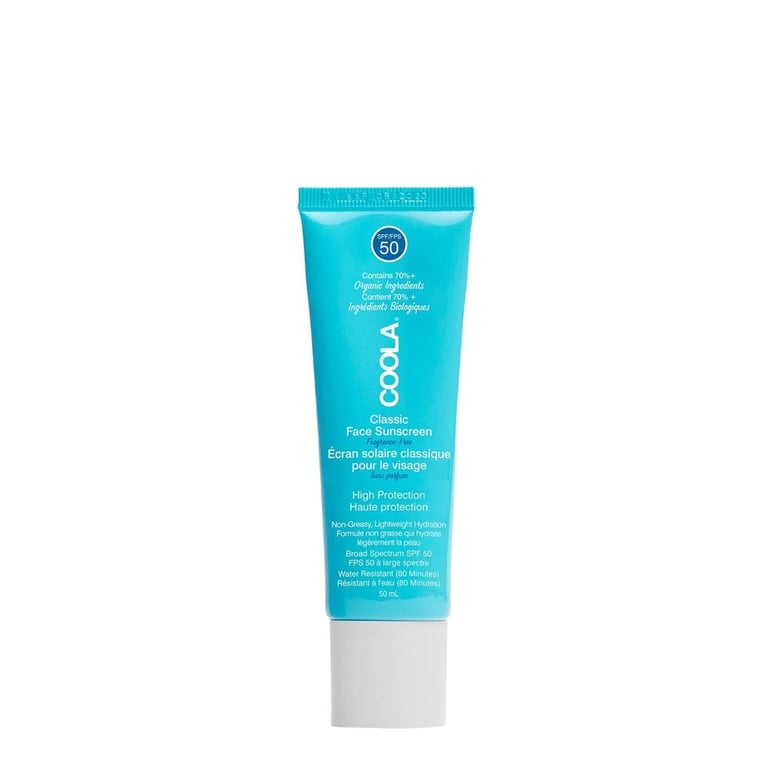 Coola Classic Face Spf 50 Free Face Sun Protection