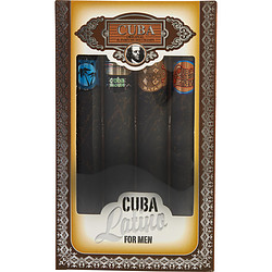 Cuba Latino Variety 4 PIECE VARIETY WITH COPACABANA & CARNAVAL & CACTUS & MAYA & ALL ARE
