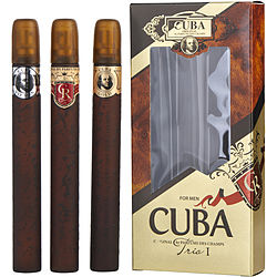 Cuba Variety 3 PIECE TRIO I WITH GOLD & VIP & ROYAL AND ALL ARE