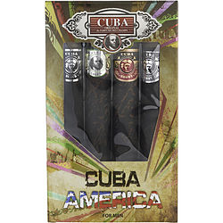 Cuba Variety 4 PIECE VARIETY WITH BLACK BROWN GREEN & GREY & ALL ARE