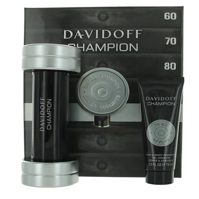 Davidoff Champion Uomo mit 2 Teilen Geschenkset