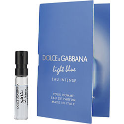 Dolce & Gabbana D & G Light Blue Eau Intense ON CARD