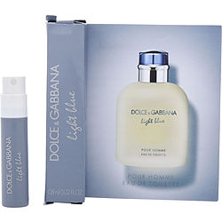 Dolce & Gabbana D & G Light Blue ON CARD