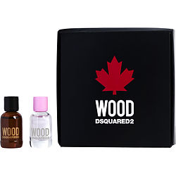 Dsquared2 Wood Variety 2 PIECE VARIETY WITH D2 WOOD & D2 WOOD AND BOTH ARE MINIS