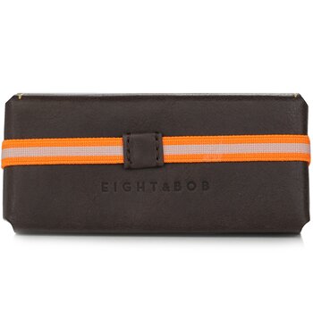 Eight & Bob Eight & BobFragrance Leather Case # Chocolate Brown (For ) 1pc