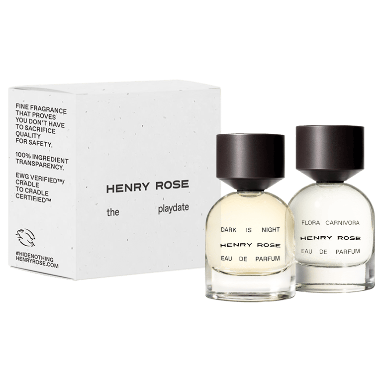 Henry Rose The Playdate Dark is Night Flora Carnivora x 2