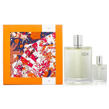 Hermès HermesH24 3.3oz Eau De Toilette 0.42oz 2pcs