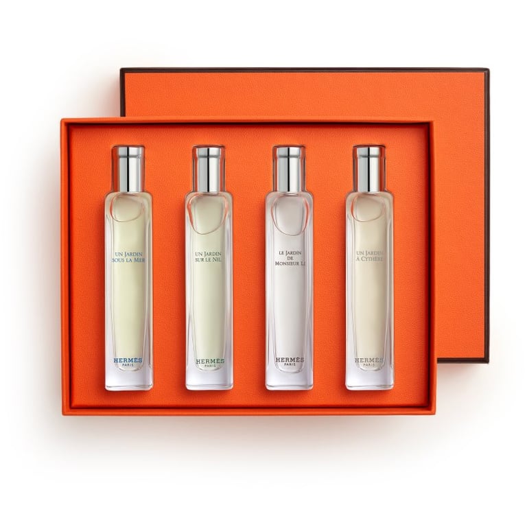 Hermès Jardins Collection Travel Kosmetik Reiseset