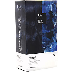IGK PERMANENT COLOR KIT - Igk 1B MOON DANCE (DARKEST BLUE BLACK)