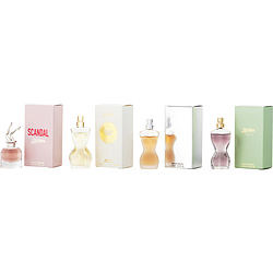 Jean Paul Gaultier Variety 4 PIECE VARIETY WITH EDT & LA BELLE & SCANDAL EAU DE & DIVINE EAU DE AND ALL