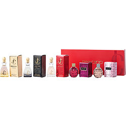 Jimmy Choo Variety 5 PIECE VARIETY WITH & I WANT CHOO & FEVER & I WANT CHOO FOREVER & I WANT CHOO LE AND ALL ARE MINIS