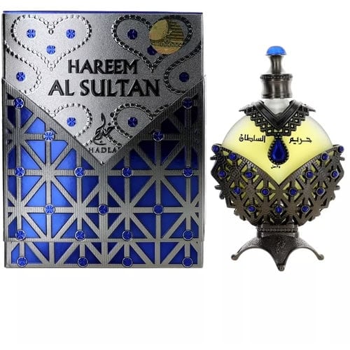 Khadlaj Hareem Sultan Antique Blue Oil