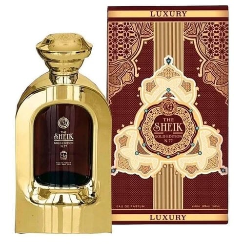 Khalis The Sheik N.77 Luxury Gold Edition Cologne