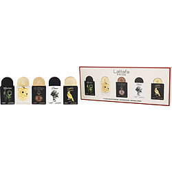  Lattafa Pride Variety by Lattafa COLLECTION #1 WITH AFFECTION & BREEZE & LA COLLECTION D'ANTIQUITIES 1505 & SHAHEEN GOLD & THARWAH GOLD AND ALL ARE