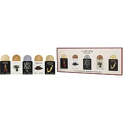  Lattafa Pride Variety by Lattafa COLLECTION #2 WITH ARTISAN ETHNIQUE & ETERNAL OUD & ISHQ AL SHUYUKH GOLD & NATURAL OUD & THARWAH SILVER AND ALL ARE