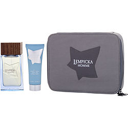 Lolita Lempicka Homme & AFTERSHAVE GEL & TOILETRY BAG