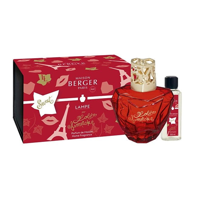 Maison berger paris Katalytische Lampe Lolita Lempicka Rot Nachfüllung Sweet Diffusor