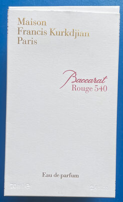 Francis kurkdjian Baccarat Rouge 540
