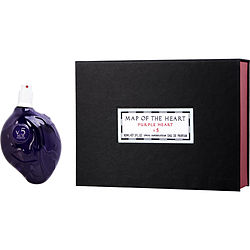 Map Of The Heart V.5 Purple Heart