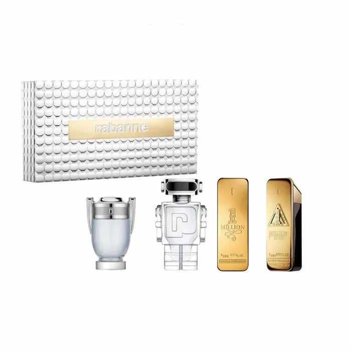 Paco Rabanne Miniatures One Million Om Elixir Invictus Phantom each