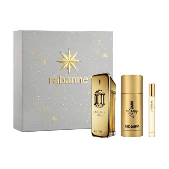 Paco Rabanne Rabanne Million Gold Intense Men 3 pcs