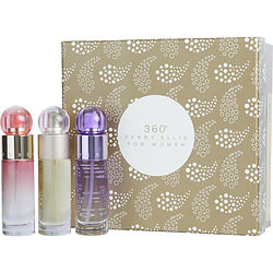 Perry Ellis PERRY ELLIS Perry Ellis 360 Variety 360 EDT & PERRY ELLIS 360 CORAL & PERRY ELLIS 360 PURPLE EAU DE AND ALL ARE
