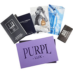  Purpl Lux Subscription Box by DIRTY ENGLISH & DOLCE & GABBANA & CHROME & DUNHILL ICON ELITE & GUESS BY MARCIANO