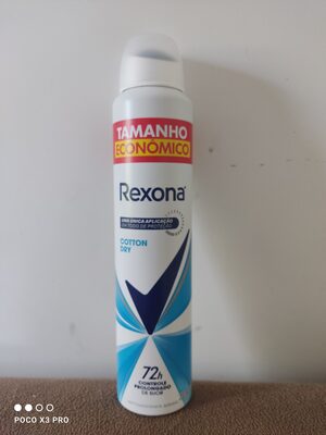Rexona Desodorante Antitranspirante Aerosol Cotton Dry