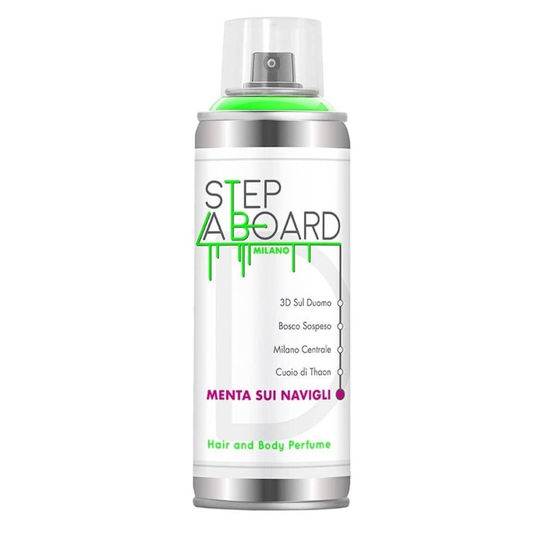 Step aboard Menta sui Navigli Body and Hair