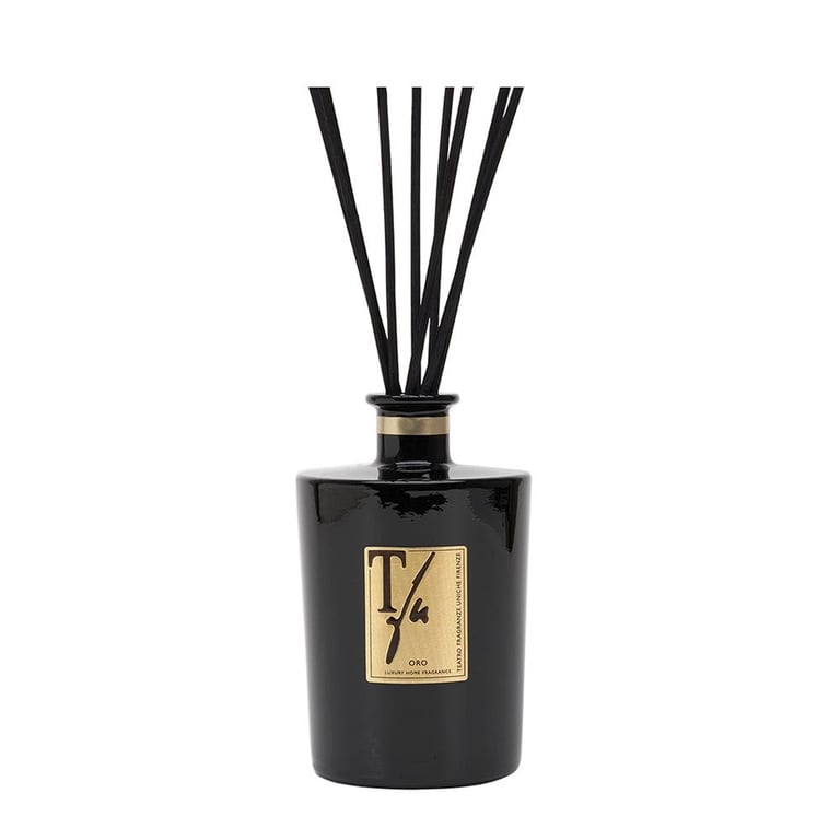 Teatro fragranze uniche Oro Diffusor mit Stäbchen