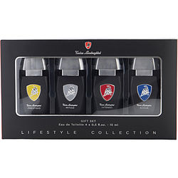 Tonino Lamborghini Lamborghini Variety 4 PIECE VARIETY WITH PRESTIGIO & MITICO & INTENSO & ACQUA AND ALL ARE