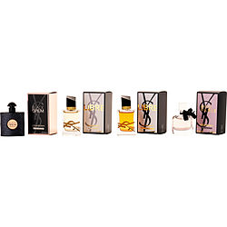 Yves Saint Laurent Variety 4 PIECE VARIETY WITH BLACK OPIUM & LIBRE EAU DE & LIBRE INTENSE EAU DE & MON PARIS EAU DE AND ALL ARE SPRAYS