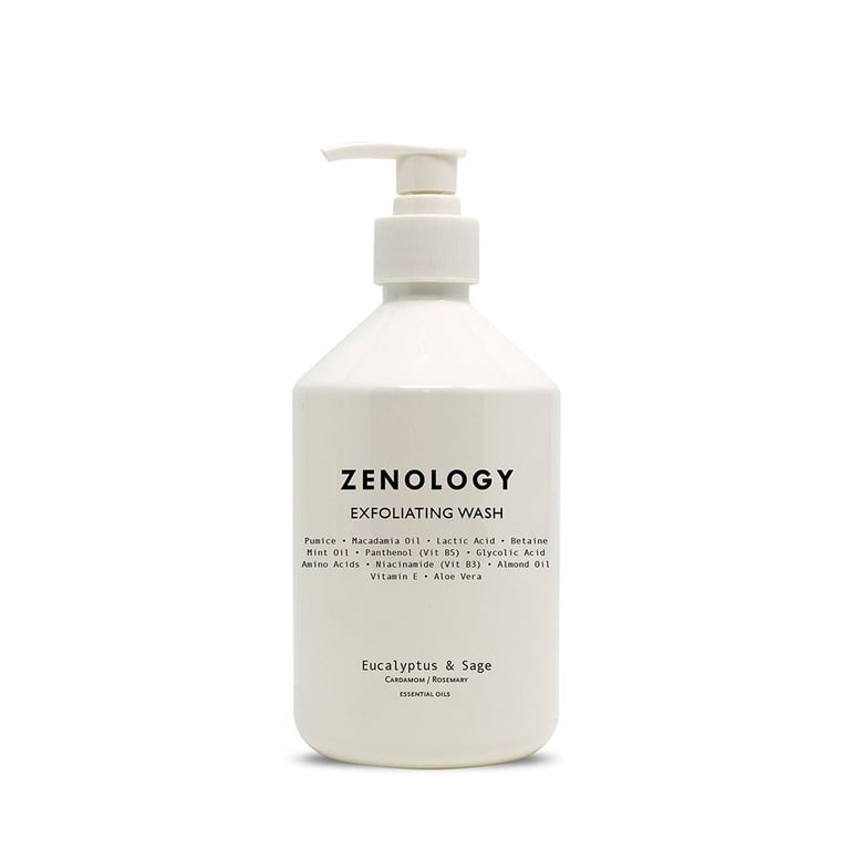 Zenology Eucalyptus and sage exfoliating cleanser