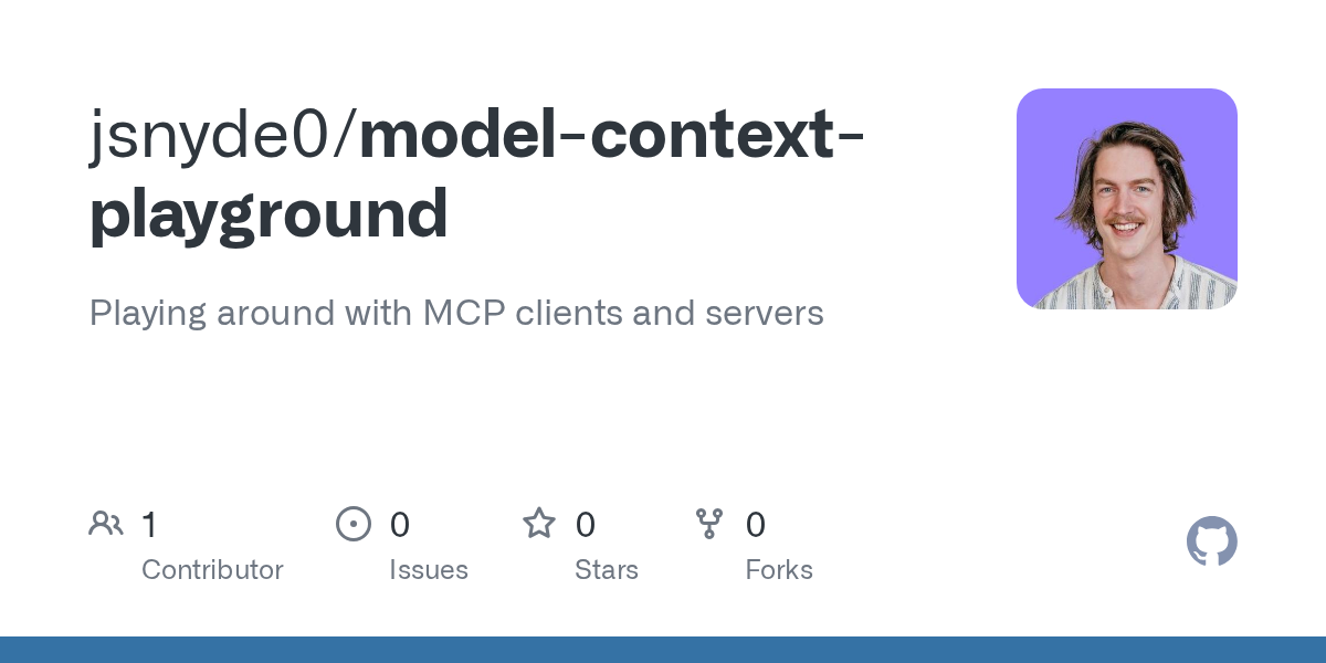 Model Context Playground