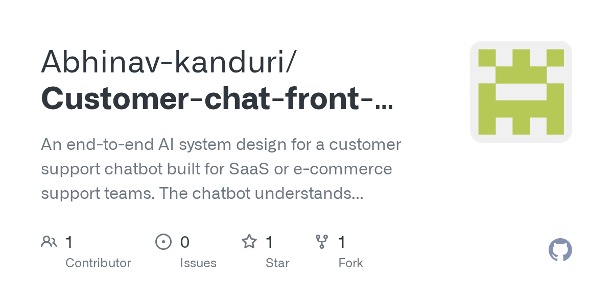 Customer-chat-front-end-Ui