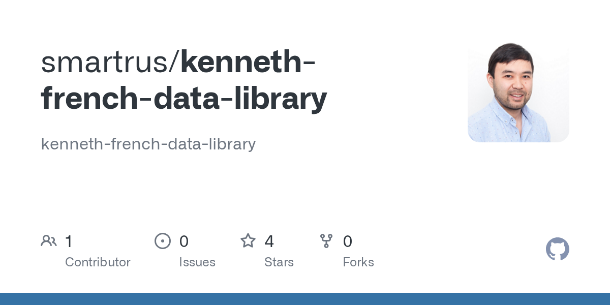 Kenneth French Data Library