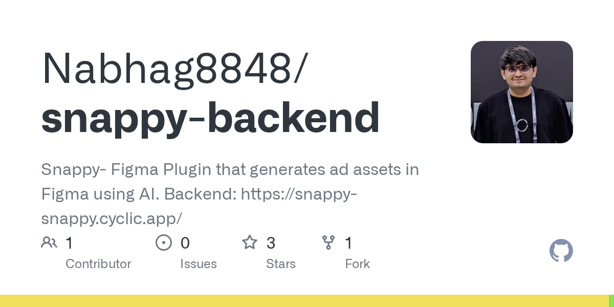 Snappy Backend