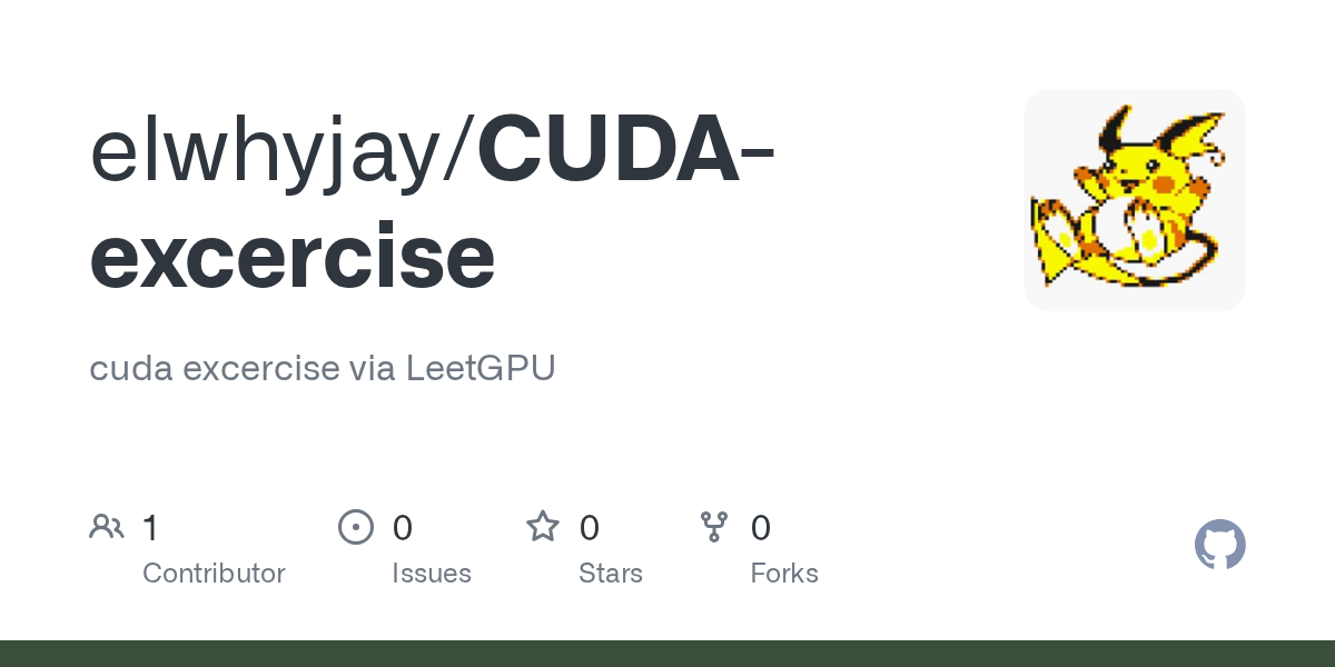 CUDA-excercise