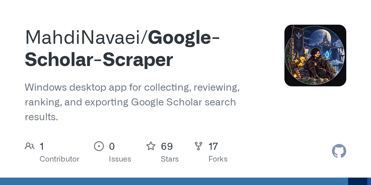Google-Scholar-Scraper