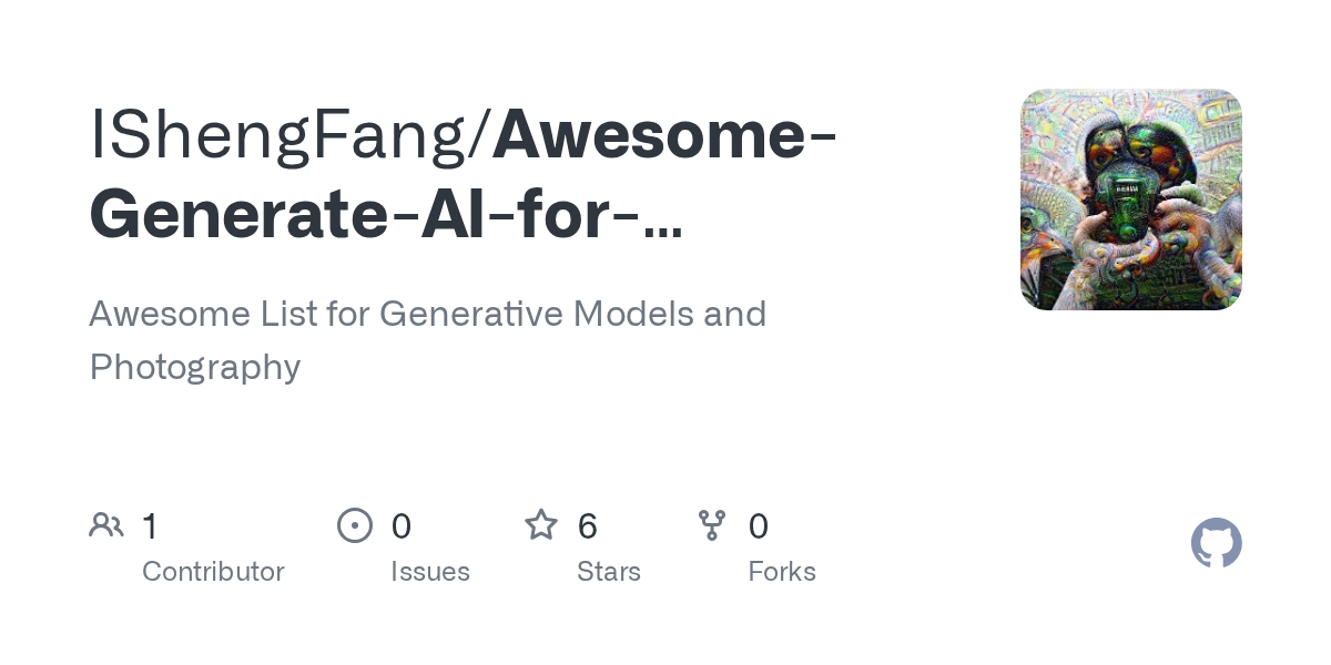 Awesome-Generate-AI-for-Photography