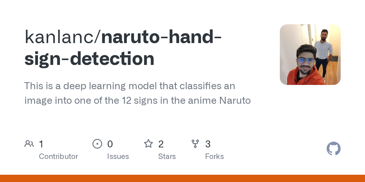 Naruto Hand Sign Detection