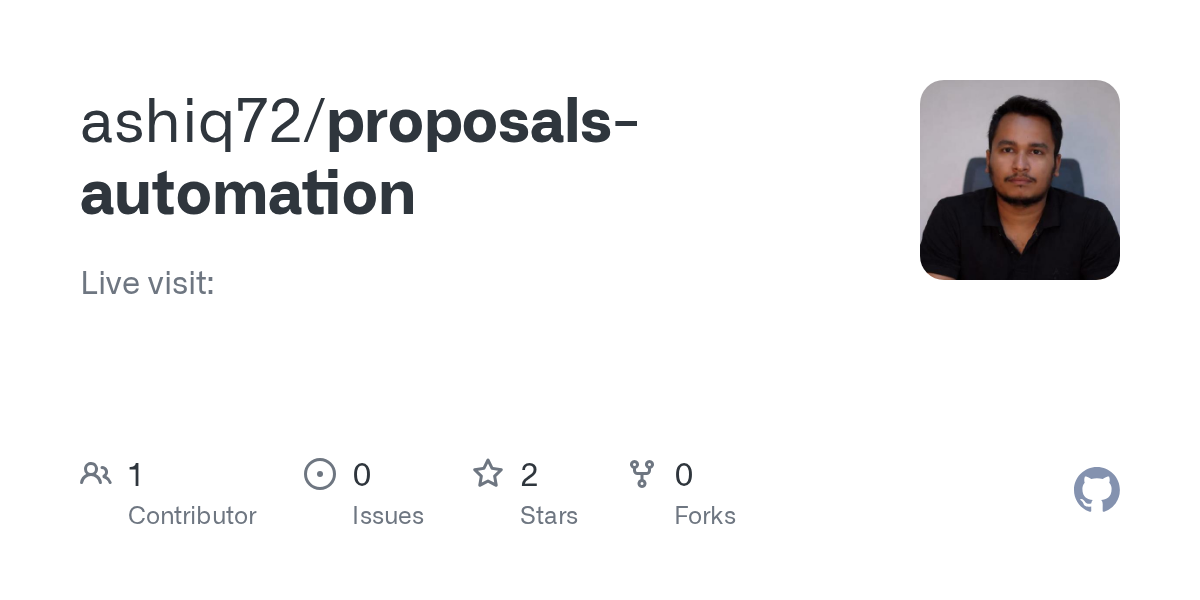 Proposals Automation