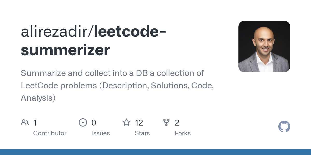 Leetcode Summerizer