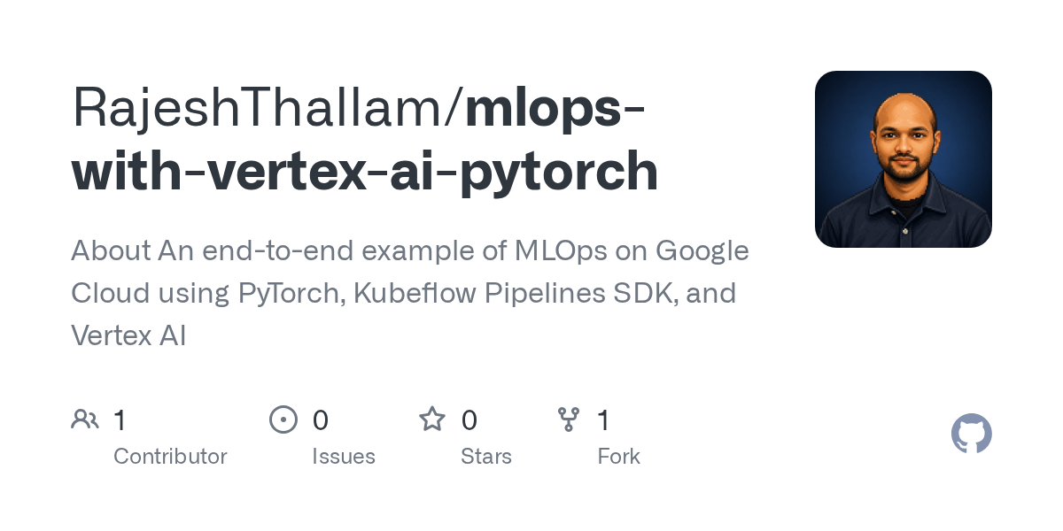 Mlops With Vertex Ai Pytorch
